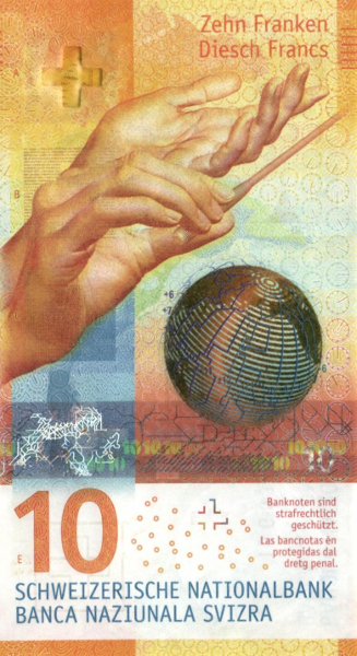 CHF 10 Front