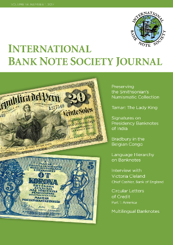 IBNS Journal Cover: Volume 56 Issue 1