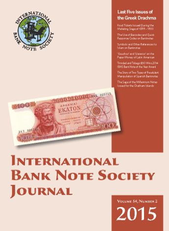 IBNS Journal Cover: Volume 54 Issue 2