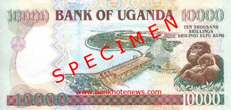p49 to p52 UNC 2017 Uganda 4 Note Set 1000 to 10000 Shillings 