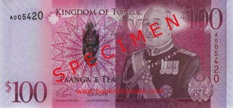 Tonga_100_front