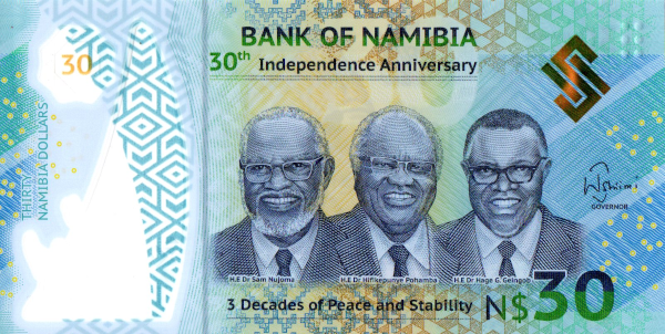 Namibian currency discount