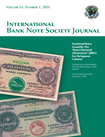 IBNS Journal Cover: Volume 55 Issue 1