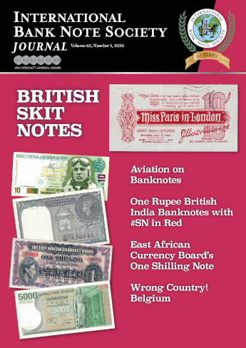 IBNS Journal Cover: Volume 65 Issue 1