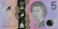 Australian 5 Dollar Note